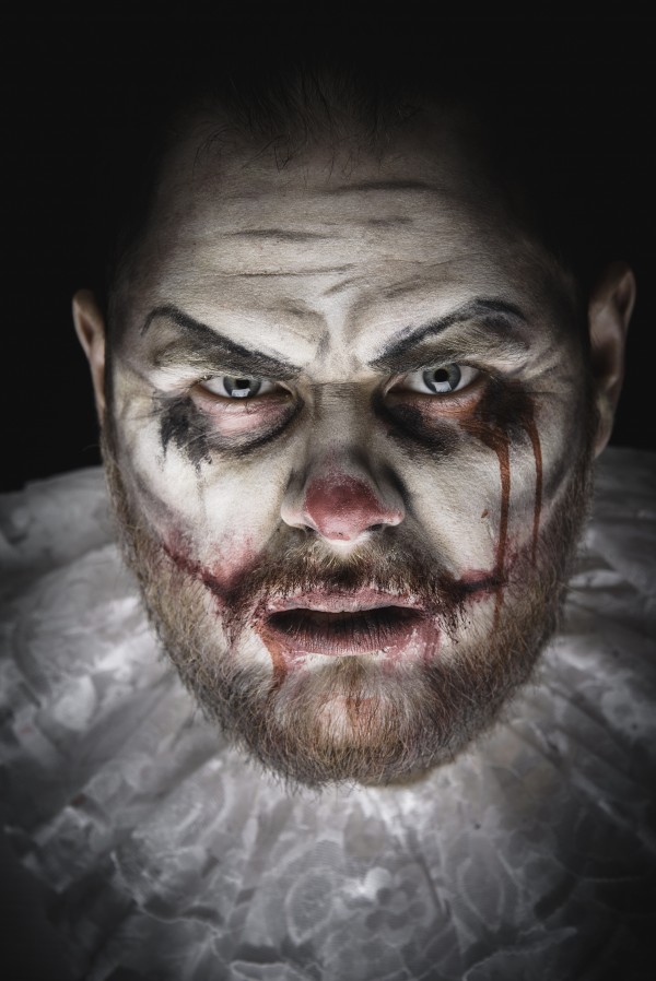 Scary Evil Clown by Faces Studio